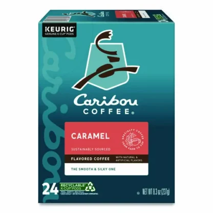 Caribou Coffee® Caramel Hideaway K-Cups, Mild Roast, 24/Box