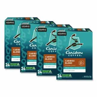 Caribou Coffee® Caribou Blend Coffee K-Cups, 96/Carton