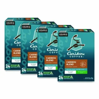Caribou Coffee® Caribou Blend Decaf Coffee K-Cups, 96/Carton