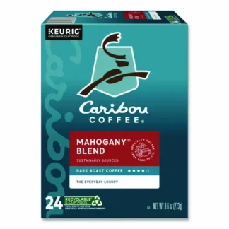 Caribou Coffee® Mahogany Coffee K-Cups, 24/Box