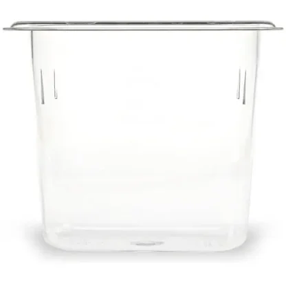 Carlisle StorPlus Polycarbonate Food Pan, Clear, Plastic, 1.4 qt