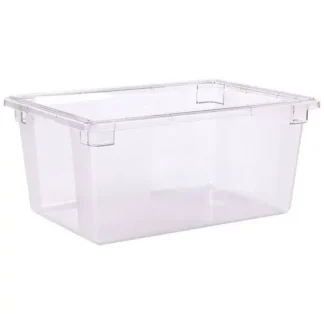 Carlisle StorPlus Polycarbonate Food Storage Container, 16.6 gal, 18 x 26 x 12, Clear, Plastic