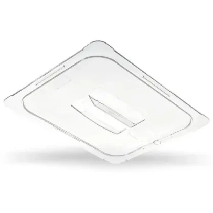 Carlisle StorPlus Polycarbonate Handled Universal Lid, Clear, 12.88" x 20.75" x 0.88"
