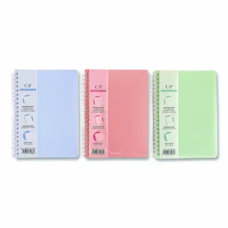 Carolina Pad® Noted Personal Notebook, Medium/College Rule, 7 x 5, 100 Sheets, Assorted Colors