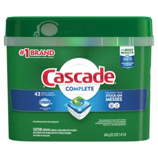 Cascade® ActionPacs, Fresh Scent, 22.5 oz Tub, 43 Count