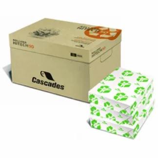 Cascades® Enviro100 Copy Paper, 92 Brightness, 20 lb Bond, White, 8.5 x 14, 500 Sheets per Ream, 10 Reams per Carton