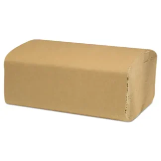 Cascades PRO Select Folded Paper Towels, Single-Fold, 1-Ply, 9 x 9.45, Natural Brown, 250/Pack, 16 Packs/Carton