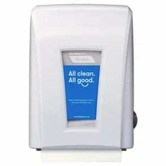 Cascades PRO Tandem Mechanical No-Touch Towel Dispenser, White