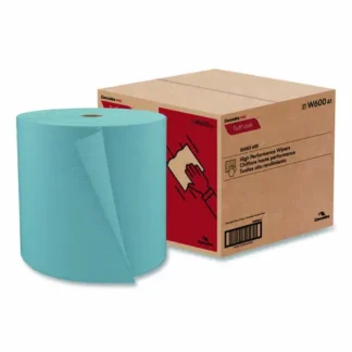 Cascades PRO Tuff-Job Spunlace Towels, Blue, Jumbo Roll, 12 x 13, 955 Towels/Roll