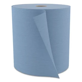 Cascades PRO Tuff-Job Spunlace Towels, Jumbo Roll, Blue, 475 Towels/Roll