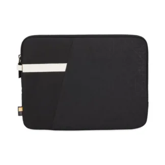 Case Logic® Ibira Laptop Sleeve, Fits Devices Up to 11.6", Black, 12.6 x 1.2 x 9.4 in, Polyester