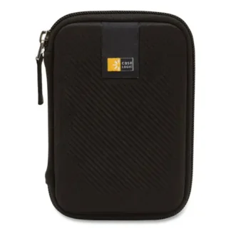 Case Logic® Portable Hard Drive Case, Molded EVA, Black