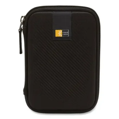 Case Logic® Portable Hard Drive Case, Molded EVA, Black