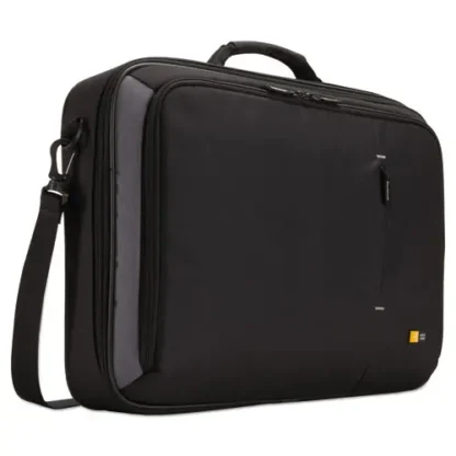 Case Logic® Track Clamshell Case, Fits Devices Up to 18", Dobby Nylon, Black