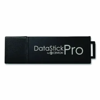 Centon DataStick Pro USB 3.2 Type A Flash Drive, 64 GB, Black