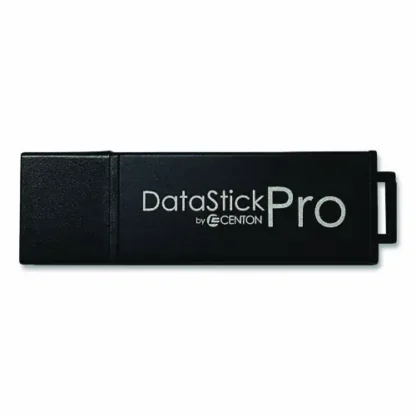 Centon DataStick Pro USB 3.2 Type A Flash Drive, 64 GB, Black