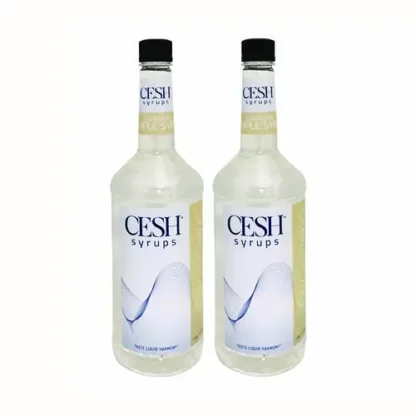CESH™ Simple Sugar-Free Syrup, 33.81 oz Bottle, 2/Carton