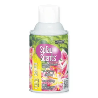 Chase Products Champion Sprayon SPRAYScents Metered Air Freshener Refill, Exotic Garden Scent, 7 oz, 12/Carton
