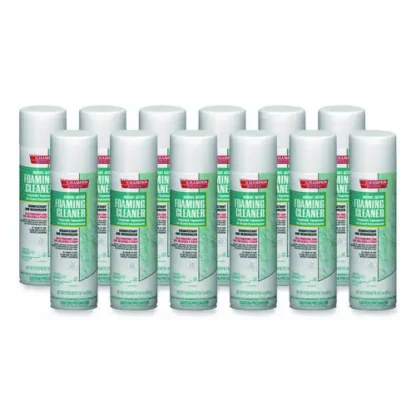 Chase Products Instant Action Foaming Cleaner/Disinfectant, 17 oz, Aerosol Spray, 12/Carton