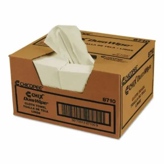 Chicopee® VeraClean Critical Cleaning Wipes, Smooth Texture, 1/4 Fold, 1-Ply, 12" x 13", Unscented, White, 400/Carton