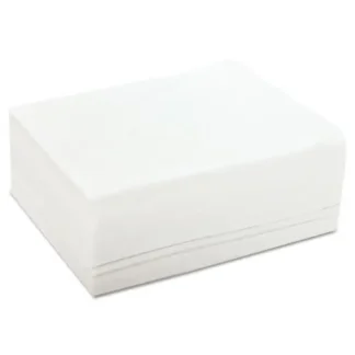 Chicopee® VeraClean Critical Cleaning Wipes, Smooth Texture, 1/4 Fold, 1-Ply, 12" x 13", Unscented, White