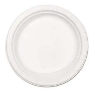 Chinet® Paper Dinnerware Plate, 8.75" Diameter, White, 500/Carton