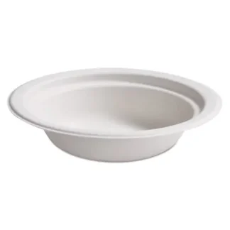 Chinet® Paper Pro Round Bowls, 12 oz, Beige, 125/Bag, 8 Bags/Carton