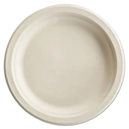 Chinet® Paper Pro Round Plates, Paper, 6" dia, White, 125/Pack, 8 Packs/Carton