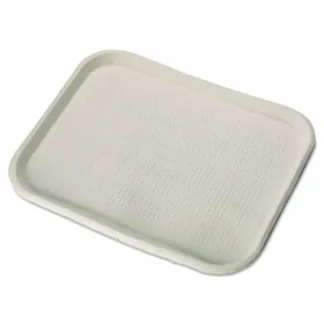 Chinet® Savaday Molded Fiber Food Trays, 14 x 18, White, Paper, 100/Carton