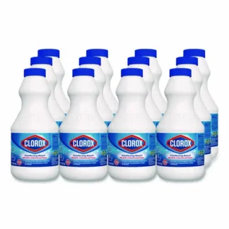 Clorox® Concentrated Regular Disinfecting Bleach, 24 oz Bottle, 12/Carton