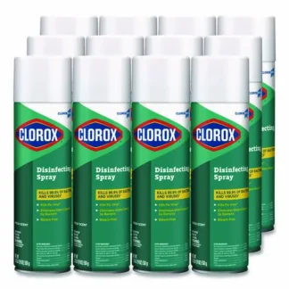 Clorox® Disinfecting Spray, Fresh, 19 oz Aerosol Spray, 12/Carton