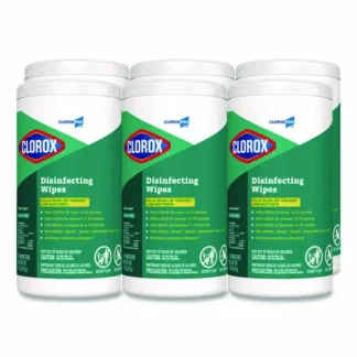 Clorox® Disinfecting Wipes - Fresh Scent, 7 x 8, 1-Ply, 75 Wipes/Canister, 6 Canisters/Carton