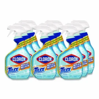 Clorox® Mold and Mildew Remover with Bleach, Unscented, 32 oz Spray Bottle - 9/Carton