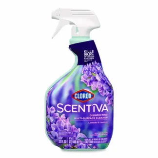Clorox® Scentiva Disinfecting Multi-Surface Cleaner, Bleach Free, Lavender and Jasmine, 32 oz Spray Bottle