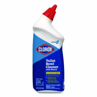 Clorox® Toilet Bowl Cleaner with Bleach, Fresh Scent, 24 oz Bottle
