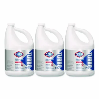 Clorox® Turbo Pro Disinfectant Cleaner for Sprayer Devices, 121 oz Bottle, 3/Carton