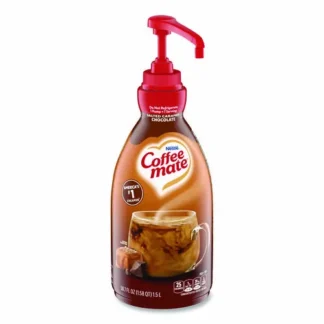 Coffee mate® Liquid Creamer Pump Bottle, Salted Caramel Chocolate, 1.5 L