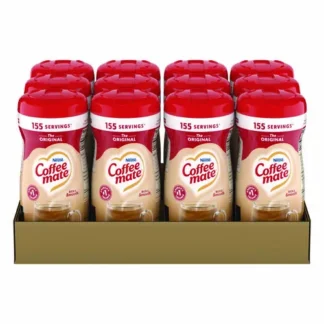 Coffee mate® Non-Dairy Powdered Creamer, Original, 11 oz Canister, 12/Carton
