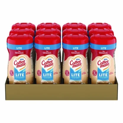 Coffee mate® Powdered Original Lite Creamer, 11 oz Canister, 12/Carton