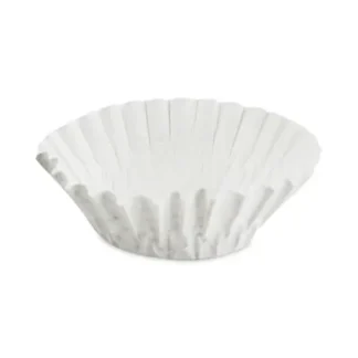 Coffee Pro Basket Filters for Drip Coffeemakers, 10 to 12 Cup Size, White, 200/Pack
