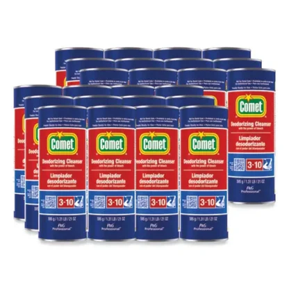Comet® Deodorizing Cleanser with Bleach, Powder, 21 oz Canister