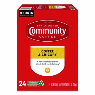 Community Coffee® Coffee and Chicory K-Cup, 24/Box