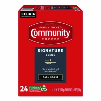 Community Coffee® Signature Blend K-Cup, 24/Box