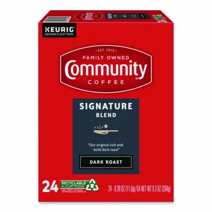 Community Coffee® Signature Blend K-Cup, 24/Box