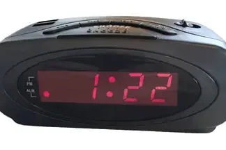 COMPACT ALARM CLOCK-2 USB