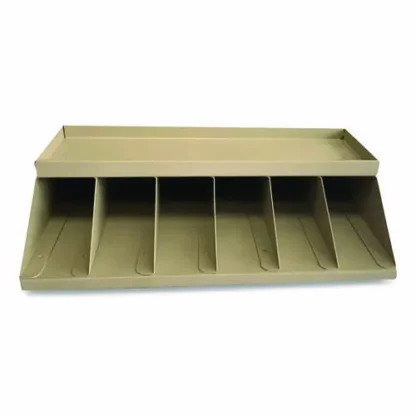 CONTROLTEK® Coin Wrapper and Bill Strap Single-Tier Rack