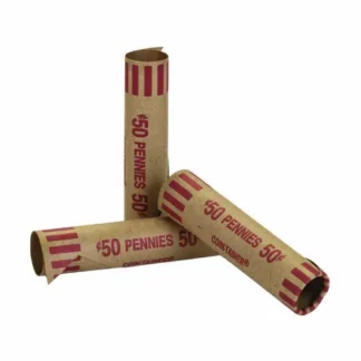 CONTROLTEK® Crimped End Coin Wrappers