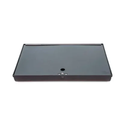 CONTROLTEK® Plastic Currency and Coin Tray, 10 Compartments, Black