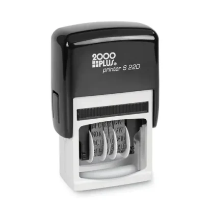 COSCO 2000PLUS® Economy Dater, Self-Inking, Black