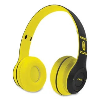 Crayola® Boost Active Wireless Headphones, Black/Yellow